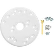 Universal Router Table Base Plate Router Acrylic Base Plate with Centering Pin Screws for Bosch Makita