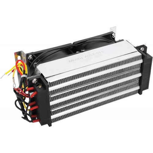  Fafeicy PTC Ceramic Air Heater, 700W AC 110?230V Electric Insulated Thermostatic Safety Fan Heating Element, with The Characteristics of Surface Insulation and High Safety