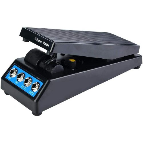  Fafeims Guitar Pedal,Daphon DF1511A Guitar Stereo Volume Pedal DJ Guitar Effect Pedal Dual Input & Output.