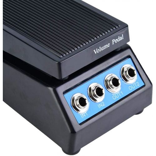  Fafeims Guitar Pedal,Daphon DF1511A Guitar Stereo Volume Pedal DJ Guitar Effect Pedal Dual Input & Output.