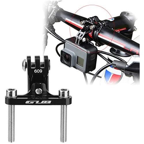  [아마존베스트]Fafeims Bicycle Camera Mount Adapter Bicycle Stem Action Camera Holder Flash Mount Compatible with GoPro