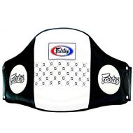 Fairteх Fairtex Belly Pad BPV1 Leather Muay Thai Boxing Trainers Protector Guard Pads MMA Kickboxing Gear