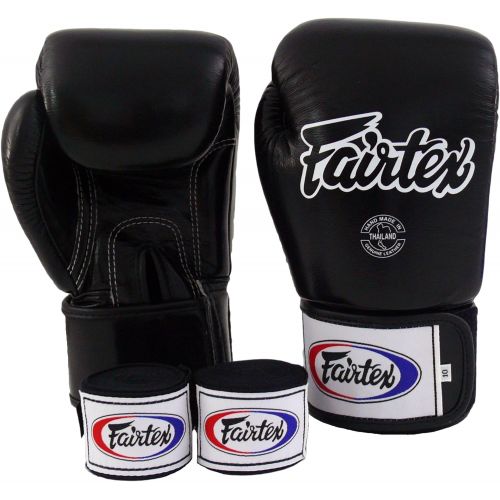  Fairtex Muay Thai Boxing Gloves BGV1 Solid Black Size : 10 12 14 16 oz Gloves & Handwraps Training & Sparring All Purpose Gloves for Kick Boxing MMA K1 Tight Fit Design
