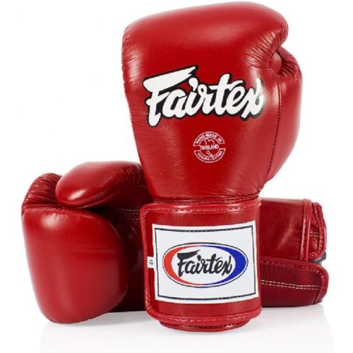  Fairtex Boxing gloves BGV5 - Super Sparring Gloves, BlackWhite Color. Size: 12 14 16 oz. Sparring gloves for Kick Boxing, Muay Thai, MMA