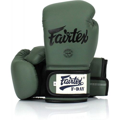  Fairtex Muay Thai Boxing Gloves BGV12 Aura Glow in the Dark, Modified BGV1 Limited Edition Size 10 12 14 16 oz Training Sparring Gloves for Kick Boxing MMA K1