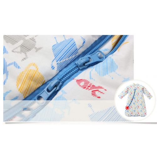  Fairy Baby Newborn Baby Unisex Winter Thick Sleeping Bags Cartoon Bunting Bag Wearable Blanket Size 0-12M (Animal World Thickening)
