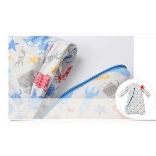  Fairy Baby Newborn Baby Unisex Winter Thick Sleeping Bags Cartoon Bunting Bag Wearable Blanket Size 0-12M (Animal World Thickening)