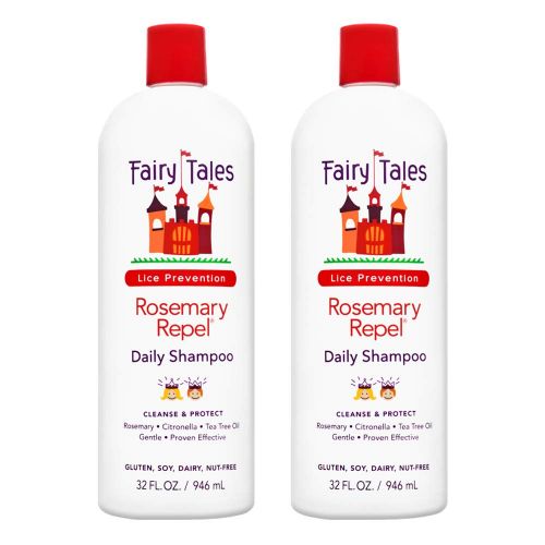  Fairy Tales Rosemary Repel Daily Kid Shampoo for Lice Prevention - 32 oz -2 Pack