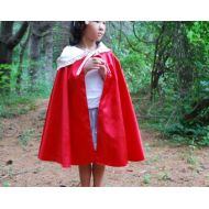 FairyGodmother4Hire Girls Cape-Red Riding Hood