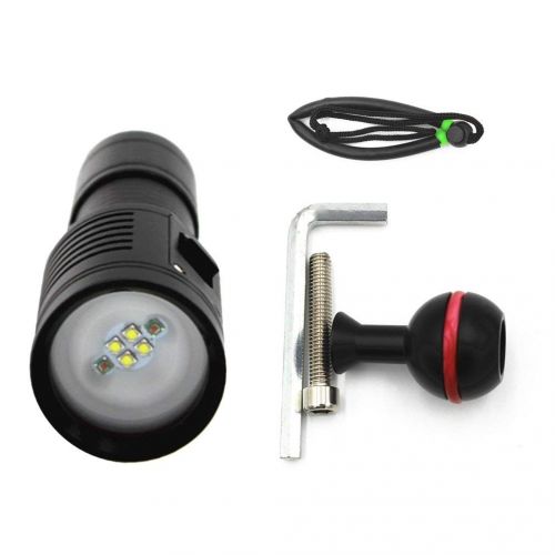  FairytaleMM Underwater Photography Fill Light Diving Light LED Flashlight Scuba Torch