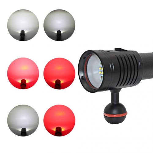  FairytaleMM Underwater Photography Fill Light Diving Light LED Flashlight Scuba Torch