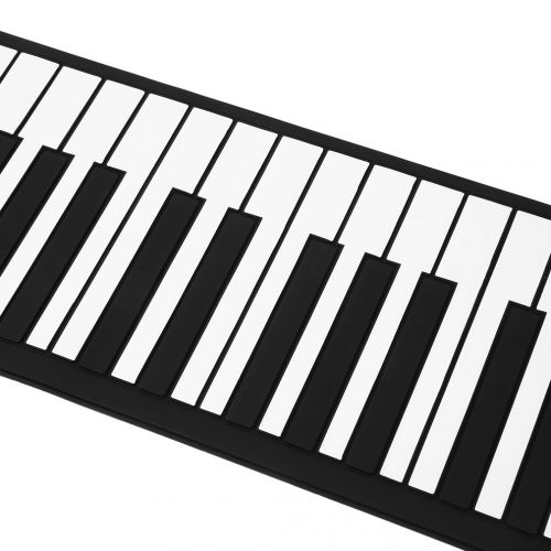 FairytaleMM 61 Keys Universal Flexible Roll Up Electronic Piano Soft Keyboard Piano