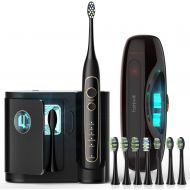 [아마존 핫딜] Fairywill PRO Sonic Electric Toothbrush with UV Sanitizer, Ultraviolet Sanitizing and Charging Base& Sterilizing Charging Travel Case, Caring Rechargeable Electric Toothbrush Famil