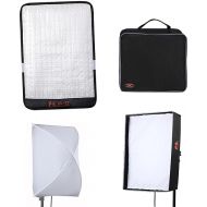Falcon Eyes RX-12T Kit 280 Lights Lightweight Roll-Flex LED Light Waterproof Lamp with Softbox Diffuser (RX-12T with Diffuser)