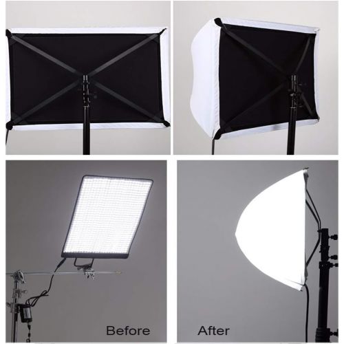  FalconEyes Falcon Eyes RX-18T (New Packaging) 62W Photo Light Portable LED Photo Light Flexible LED Photo Light with Diffuser (RX-18T Kit with Soft Box)