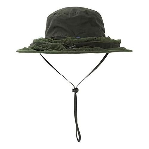  [아마존베스트]Faletony Head net mosquito sun hat, mosquito protection, UV protection, bush hat, fishing hat, safari mosquito net hat for men and women.