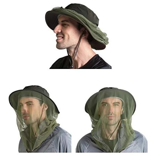  [아마존베스트]Faletony Head net mosquito sun hat, mosquito protection, UV protection, bush hat, fishing hat, safari mosquito net hat for men and women.