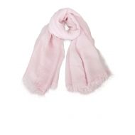 Faliero Sarti Damita lurex insert pink shawl