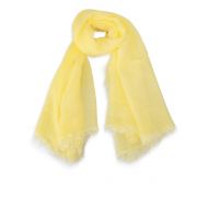 Faliero Sarti Jurin modal & cashmere yellow shawl