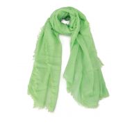 Faliero Sarti Jurin modal & cashmere green shawl