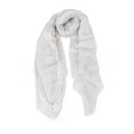 Faliero Sarti Lux pearl grey scarf