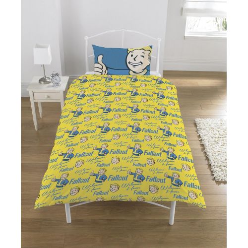  Fallout Vault Boy UK Single/US Twin Unfilled Duvet Cover Set