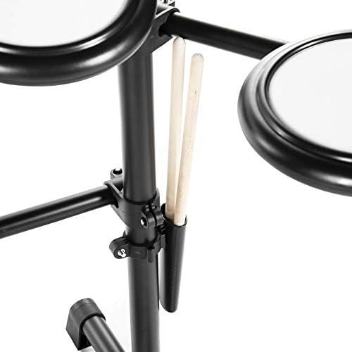  [아마존베스트]Fame DD-Lite Pro E-Drum Set (8 Piece Electronic Drum Set for Beginners - Mesh Heads, Real Bass Drum Pedal, 144 Sounds & 12 Kits)