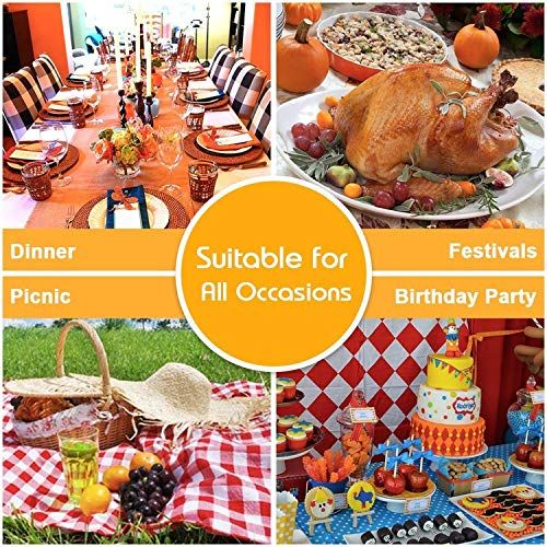  Familytaste Birthday,Tablecovers Rectangular Celebration Vertical Bold Stripes in Different Colors with Balloons Festive Font Table Flag Home Decoration Multicolor 70x 120
