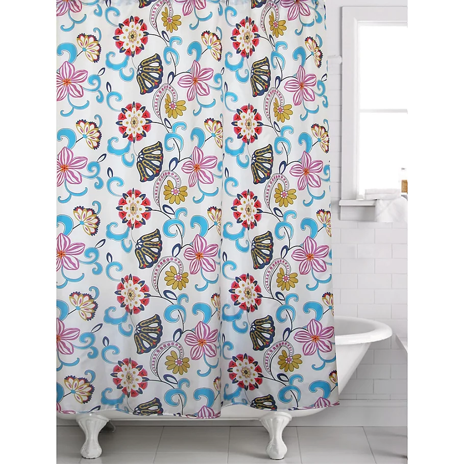 Famous Home Bohemia Shower Curtain in Floral