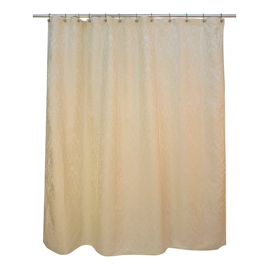 Famous Home 2-Piece Furla Shower Curtain and Liner Set in Cream