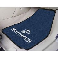 Fan Mats 6554 USMC - US Marine Corp Semper Fi 17 x 27 Carpeted Car Mat Set