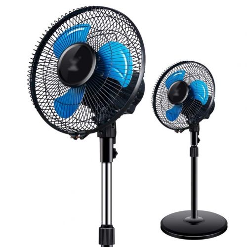  Fan FAN LYFS Electrical Oscillating Pedestal Stand Floor-Standing Desktop Can Be Rotated Desk, Black