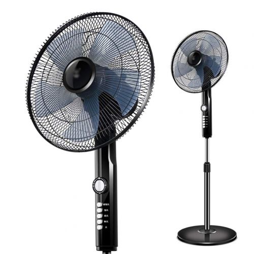  Fan FAN LYFS Standing Pedestal Oscillating Rotating Adjustable Telescopic Stand 4 Speed Setting Low Noise Energy Efficient Ideal for Home Or Office Black