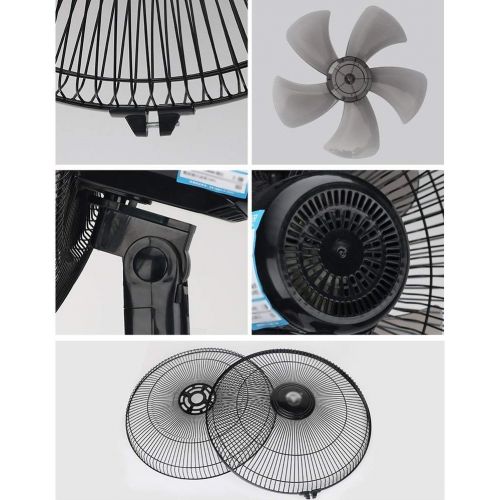  Fan FAN LYFS Standing Pedestal Air Circulator 16-Inch 3-Speed Adjustable Telescopic with Remote Control &Timer Low Noise Ideal for Home Or Office