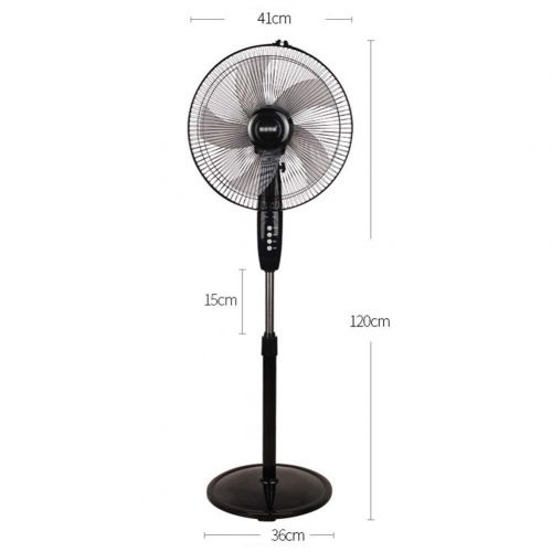  Fan FAN LYFS Standing Pedestal Electrical Shaking Head 3-Speed Setting Adjustable Telescopic with Remote Control &Timer Energy Efficient Low Noise Ideal for Home Or Office