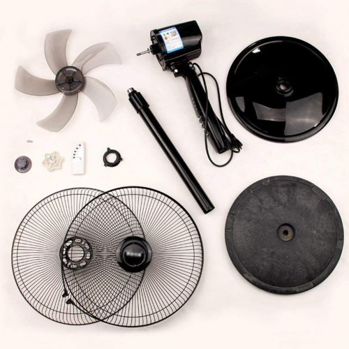  Fan FAN LYFS Standing Pedestal Electrical Shaking Head 3-Speed Setting Adjustable Telescopic with Remote Control &Timer Energy Efficient Low Noise Ideal for Home Or Office
