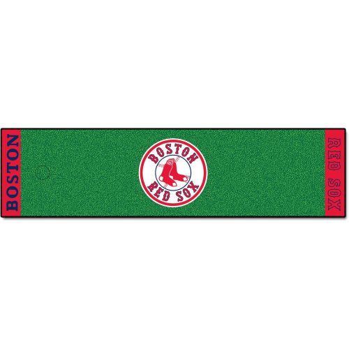  FanMats MLB Boston Red Sox Putting Green Mat