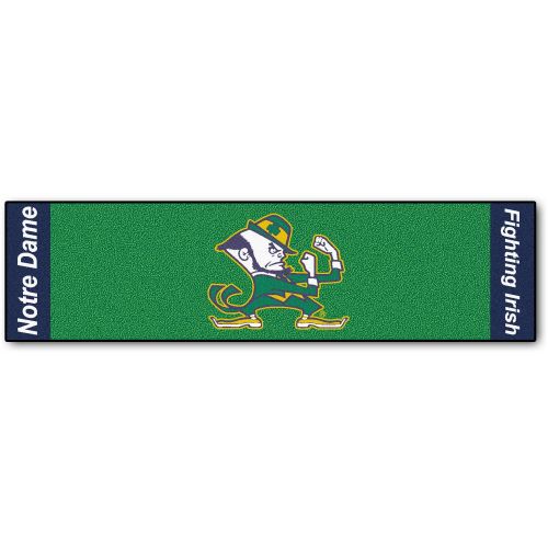  FanMats Notre Dame Putting Green Mat