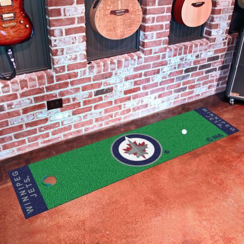  FanMats NHL Winnipeg Jets Putting Green Mat