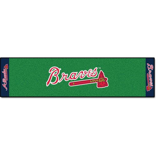  FanMats MLB Atlanta Braves Putting Green Mat