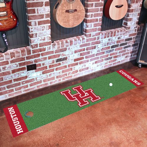  FanMats University of Houston Putting Green Mat