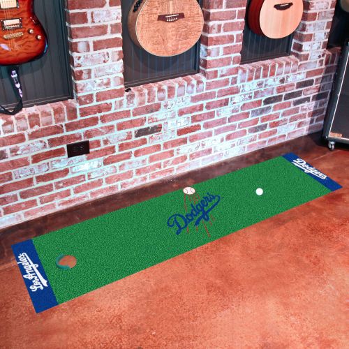  FanMats MLB Los Angeles Dodgers Putting Green Mat