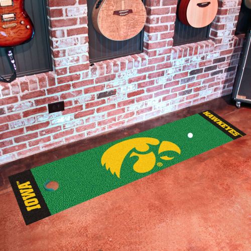  FanMats University of Iowa Putting Green Mat