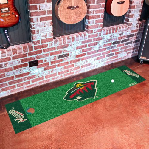  FanMats NHL Minnesota Wild Putting Green Mat