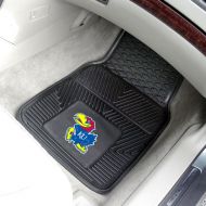 Fan Mats 8914 KU - University of Kansas Jayhawks 17 x 27 Heavy Duty Vinyl Car Mat Set