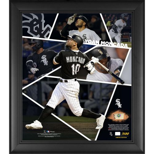  Yoan Moncada Chicago White Sox 15 x 17 Impact Player Collage with a Piece of Game-Used Baseball - Limited Edition of 500 - Fanatics Authentic Certified