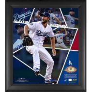 Clayton Kershaw Los Angeles Dodgers 15 x 17 Impact Player Collage with a Piece of Game-Used Baseball - Limited Edition of 500 - Fanatics Authentic Certified