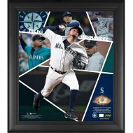 Felix Hernandez Seattle Mariners 15 x 17 Impact Player Collage with a Piece of Game-Used Baseball - Limited Edition of 500 - Fanatics Authentic Certified