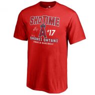 Youth Los Angeles Angels Shohei Ohtani Fanatics Branded Red Hometown Collection T-Shirt