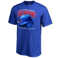 Fanatics Branded Youth Royal Chicago Cubs 2016 World Series Champions Helmet T-Shirt